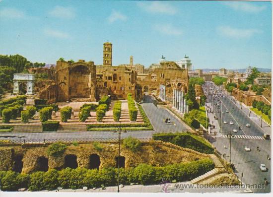 Postales: ROMA. VIA DEL FORI IMPERIALE - Foto 1