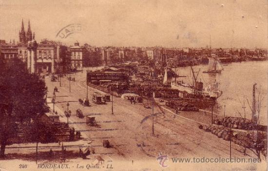 Postales: FRANCIA - BURDEOS - EL PUERTO - Foto 1
