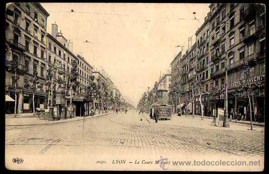 Postales: Lyon. Circulada 1914 - Foto 1