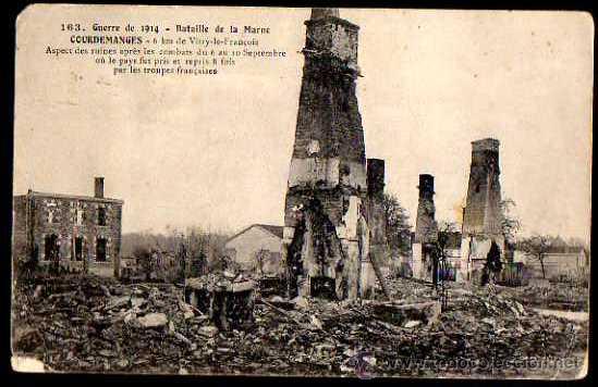 Postales: Reims. Circulada 1915. - Foto 1