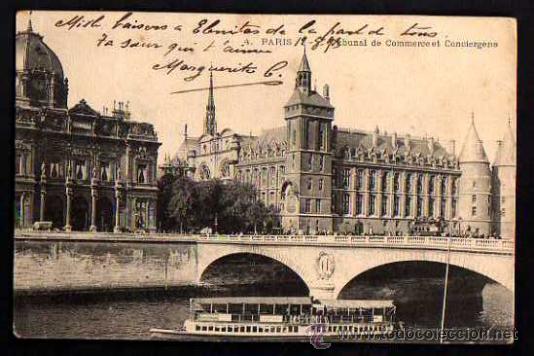 Postales: Paris. Circulada 1903. - Foto 1