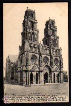 Postales: Orleans. Circulada 1918. - Foto 1