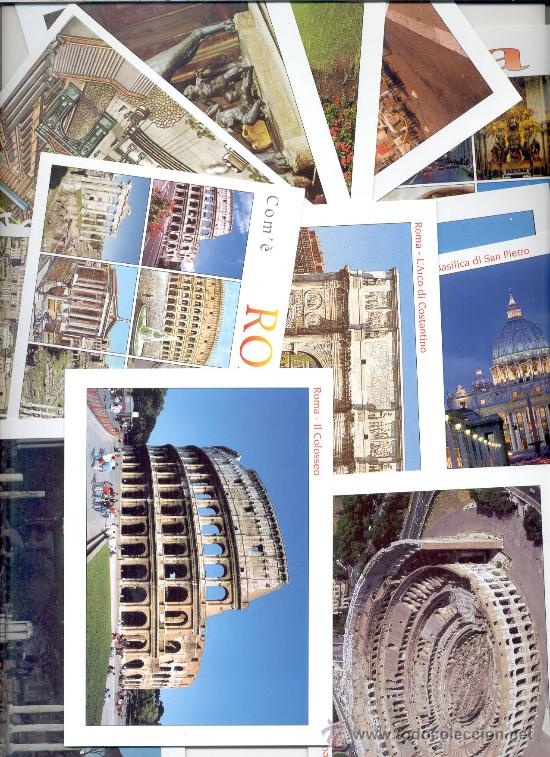 Postales: LOTE ROMA ITALIA - Foto 1
