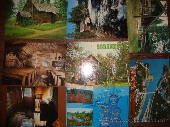Postkarten: LOTE 8 POSTALES FINLANDIA