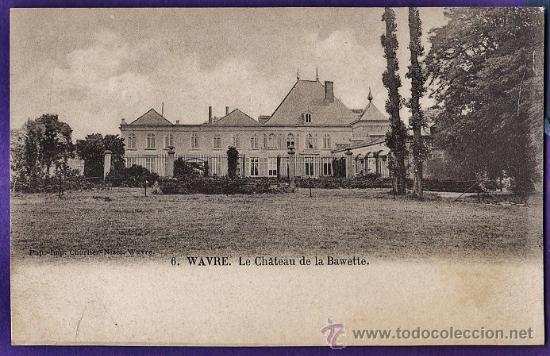 Postales: belgica - wavre - le chateau de la bawette - ed. charlier - sin circular - principios siglo xx