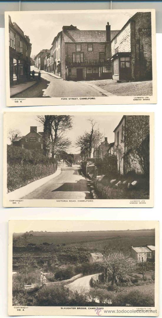 Postales: 3 postales ..Camelford ..  Sin circular - Foto 1