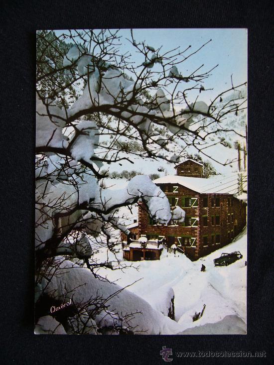 Postais: Postal. Valls d'Andorra. Refugi Hostal Poblad&oacute;. Foto Claverol.