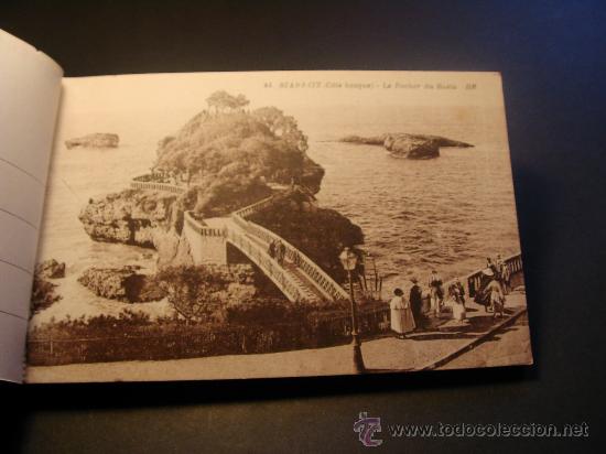 Postales: Taco con 24 postales de Biarritz. - Foto 3