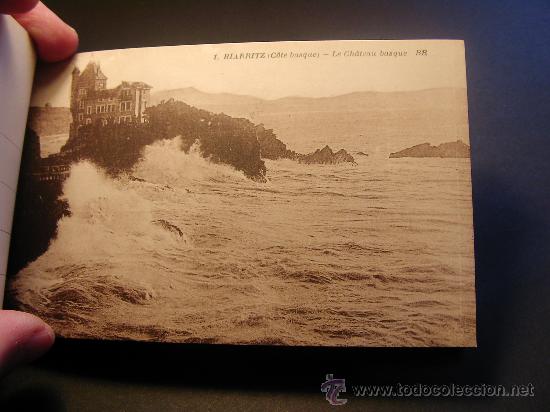 Postales: Taco con 24 postales de Biarritz. - Foto 5