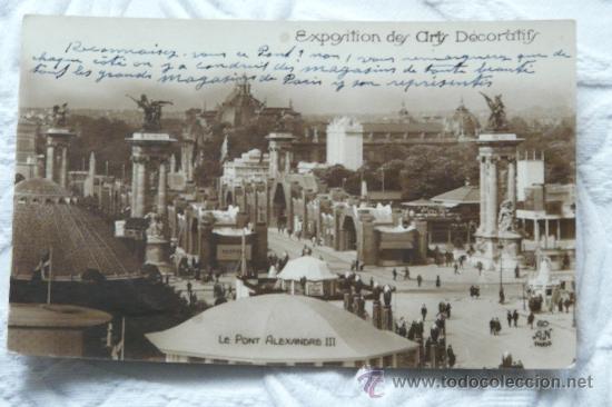 Postales: Par&iacute;s. Puente Alexandre III. - Foto 1