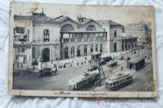 Postales: Par&iacute;s. Gare Montparnasse. - Foto 1