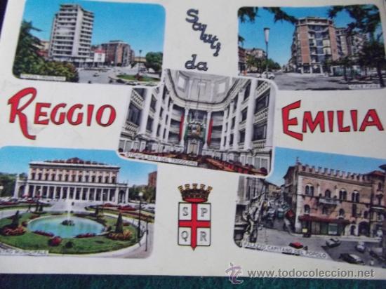 Postcards: ITALIA-V10- ESCRITA-REGGIO EMILIA