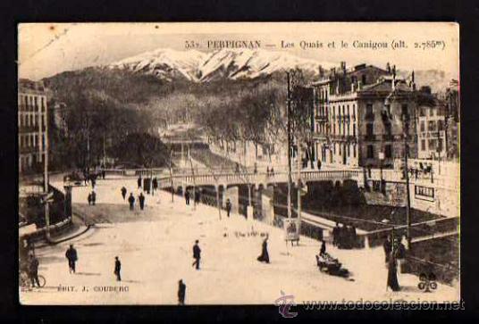 Postales: Perpignan. Circulada. - Foto 1