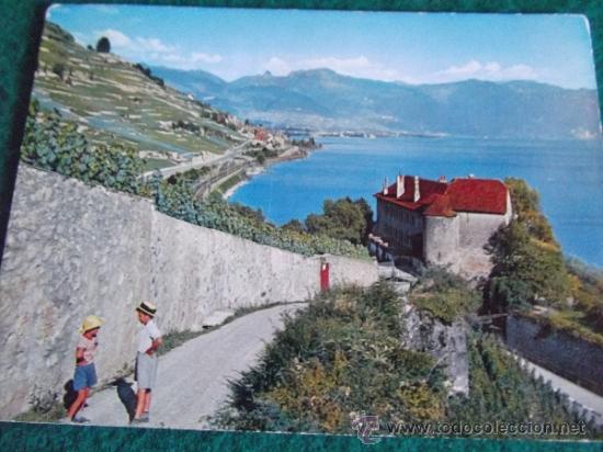 Postkarten: SUIZA-V10- ESCRITA-LE LAVAUX