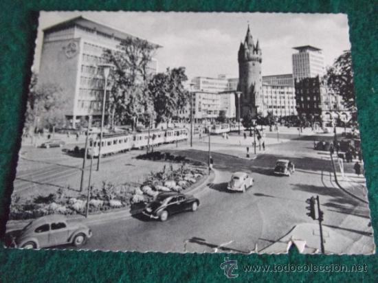 Postkarten: ALEMANIA-V10- ESCRITA-FRANKFURT