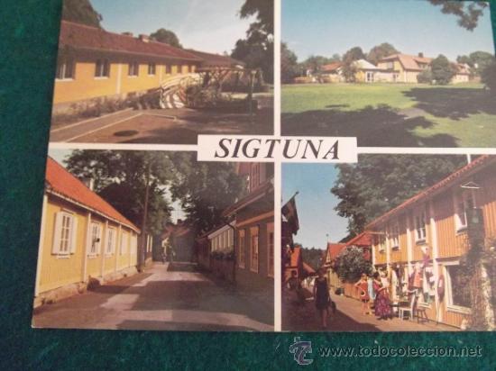 Postkarten: SUECIA-V10-NO ESCRITA-SIGTUNA