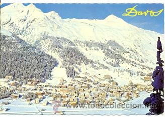 Postales: 7-sui94. Postal Suiza. Davos - Foto 1
