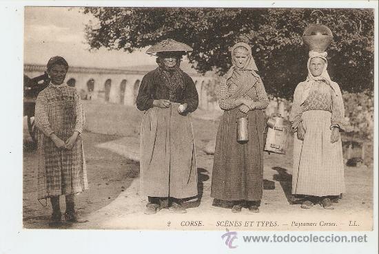 Postales: CORSE Scenes et Types Paysannes Corses