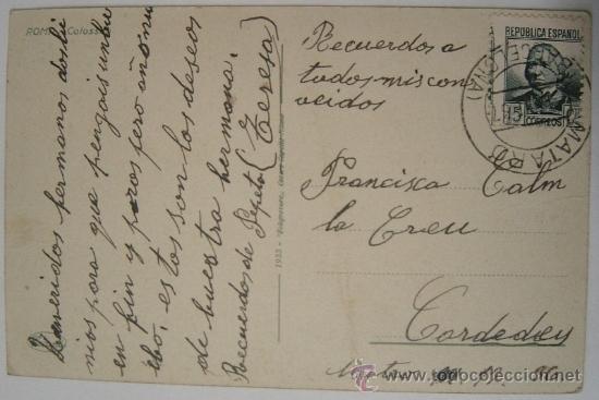 Postales: Postal de Roma, a&ntilde;o 1936 - Foto 2
