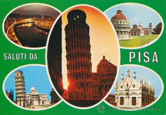 Postales: Postal - Pisa - italia