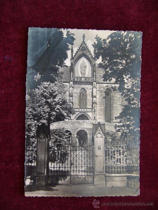 Postkarten: Postal Alemania. Erfurt. Madonnenbild am Dom. Ed. Verbraucherpreis DM.