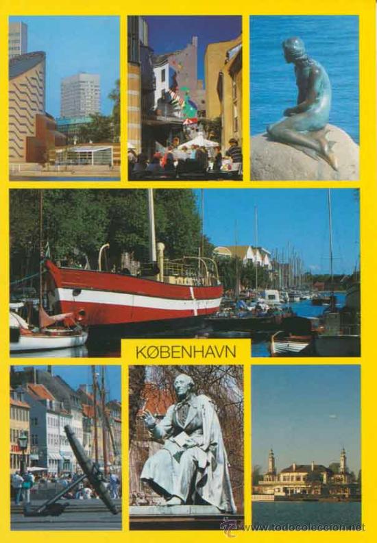 Postales: Postal de Copenhague - dinamarca - Foto 1