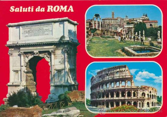 Postales: Postal de Roma - italia - Foto 1