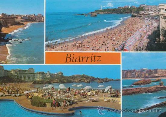Postales: Postal de Biarritz - francia - Foto 1