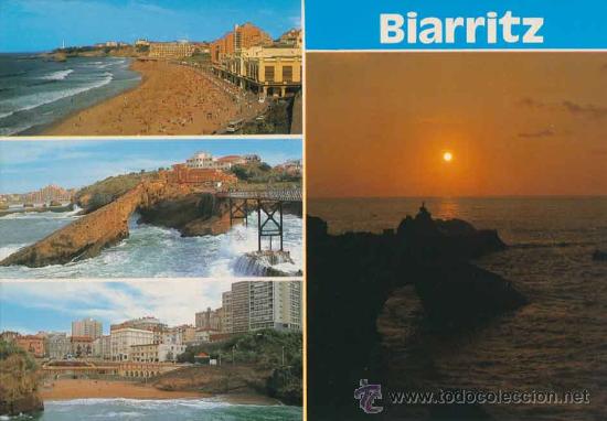 Postales: Postal de Biarritz - francia - Foto 1