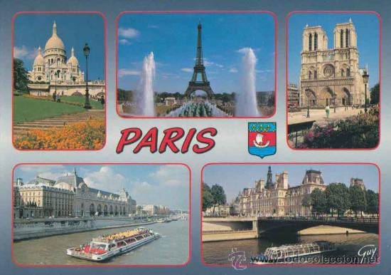 Postales: Postal - paris - francia - Foto 1