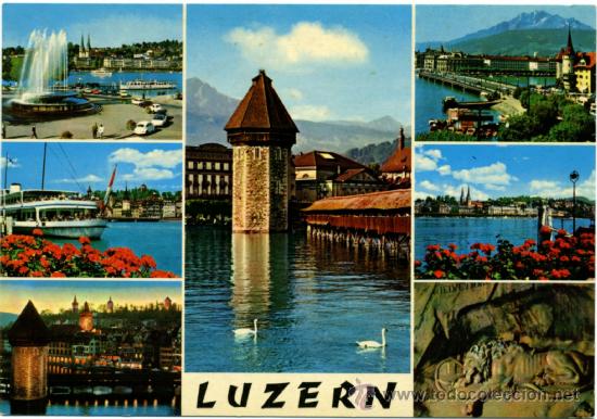 Postales: Postal SUIZA - LUZERN - Foto 1