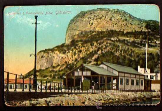 Postales: Antigua postal de Gibraltar. No circulada. - Foto 1