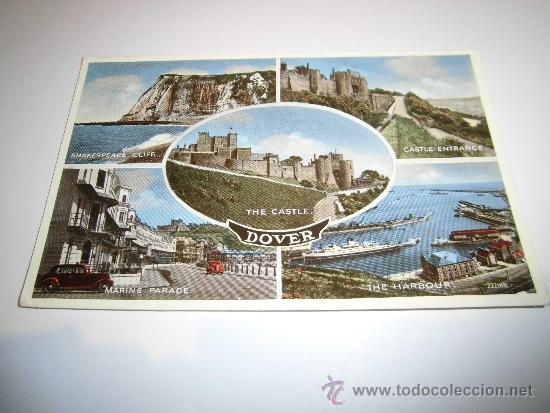 Postales: EL CASTILLO DE DOVER CIRCULADA
