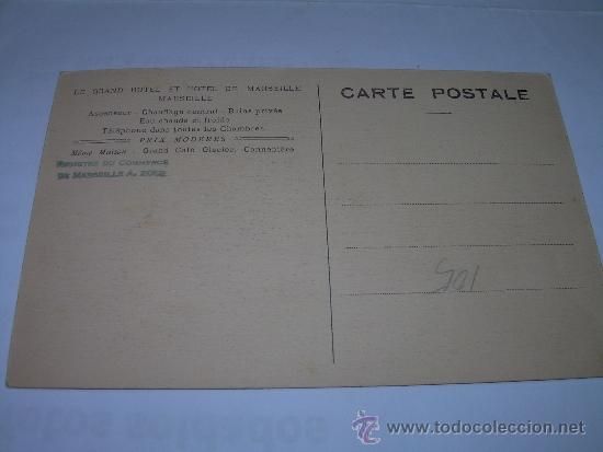Postales: ANTIGUA POSTAL.......MARSELLA. - Foto 2