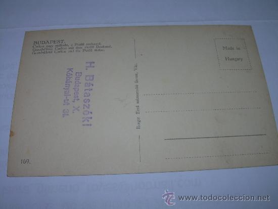 Postales: ANTIGUA POSTAL......BUDAPEST. - Foto 2