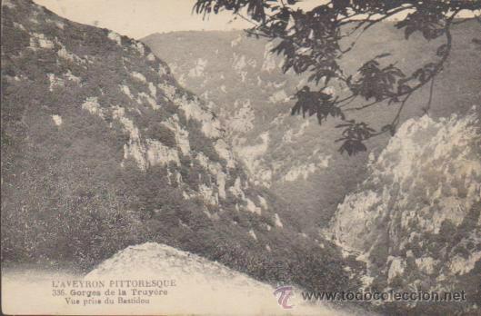 Cartoline: L&acute;Aveiron Pittoresque. Franqueado en Aveyron en 1925.