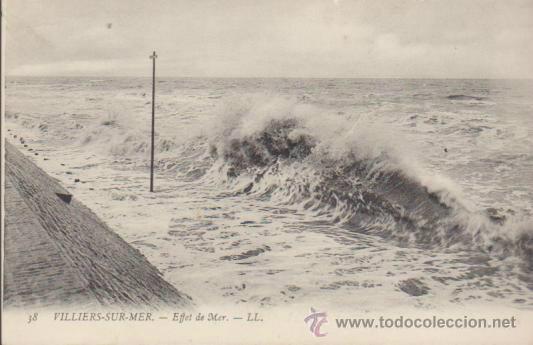 Cartoline: Villiers-sur-Mer.- Effet de Mer.