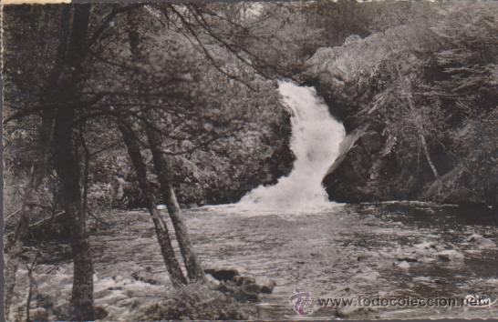 Cartoline: Le Sault de Goulux. Franqueado en Goulux en  1952.