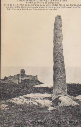 Postales: Plevenon.- Le Fort La Latte.  Franqueado en 1946.