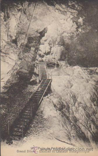 Cartoline: Puits de Padirac.- Grand D&ocirc;me.  Franqueado en  1927.