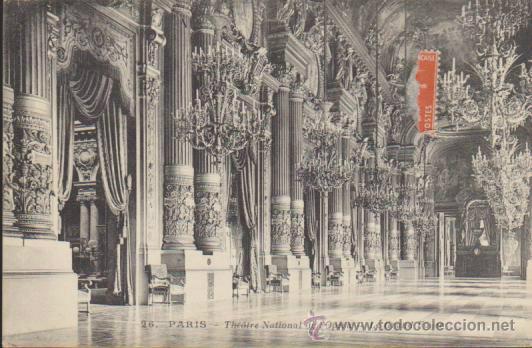 Cartoline: Paris.- Theatre National de l&acute;Opera.