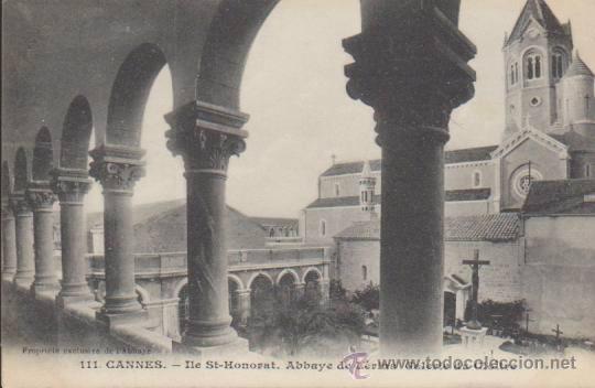 Cartoline: Cannes.- Ile St. Honorat. Franqueado en  1911.