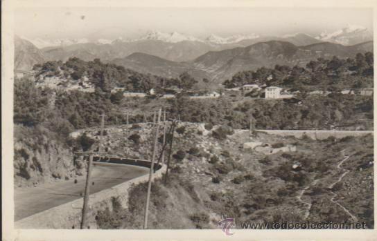 Postkarten: Eze-Village.- La Grande Corniche. Franqueado en Beaulieu sur Mer en 1952.