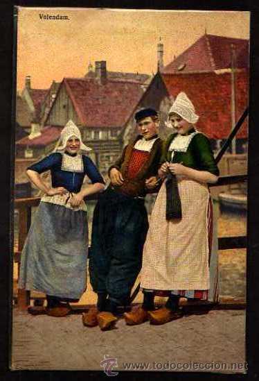 Postales: Volendam. Circulada en 1910. - Foto 1