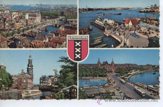 Postales: AMSTERDAM (HOLANDA) - Foto 1