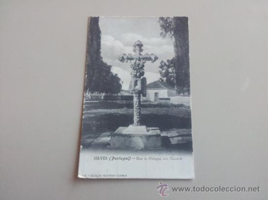 Postais: ANTIGUA POSTAL SILVES (PORTUGAL)CRUZ DE PORTUGAL EDICION MARTINS--LISBOA