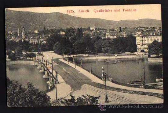 Postales: Z&uuml;rich. Circulada 1911 - Foto 1