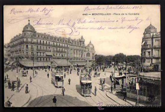 Postales: Montpellier. Circulada 1907 - Foto 1