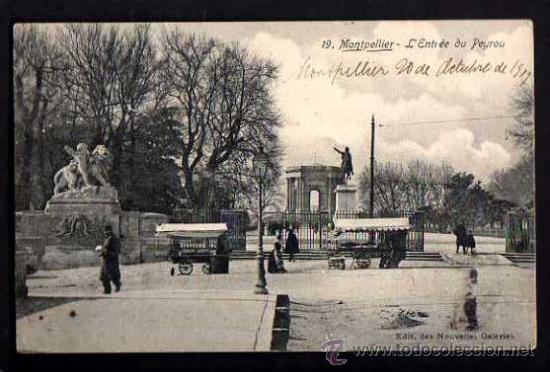 Postales: Montpellier. Circulada 1907 - Foto 1