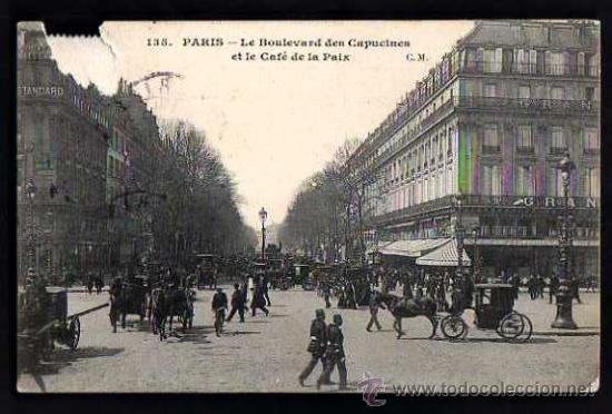 Postales: Paris. Circulada 1907 - Foto 1